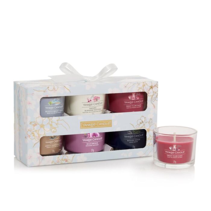 Yankee Candle 6 Filled Votive Candle Gift Set